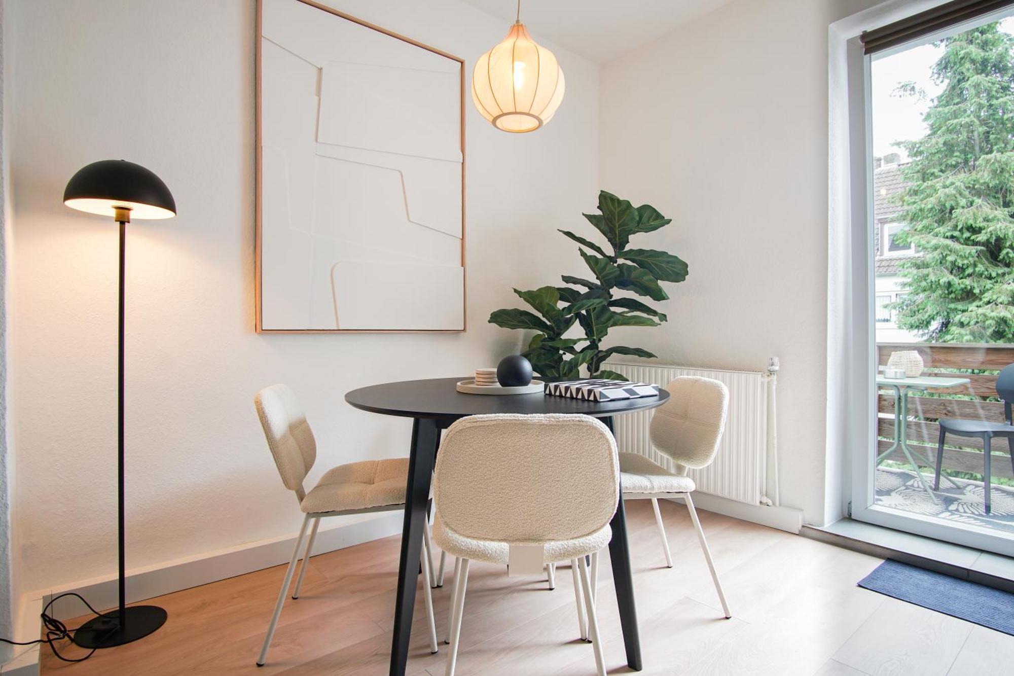 Homefy Balcony Apartment - Up To 4 People - Close To Fair - Free Parking Essen Eksteriør bilde