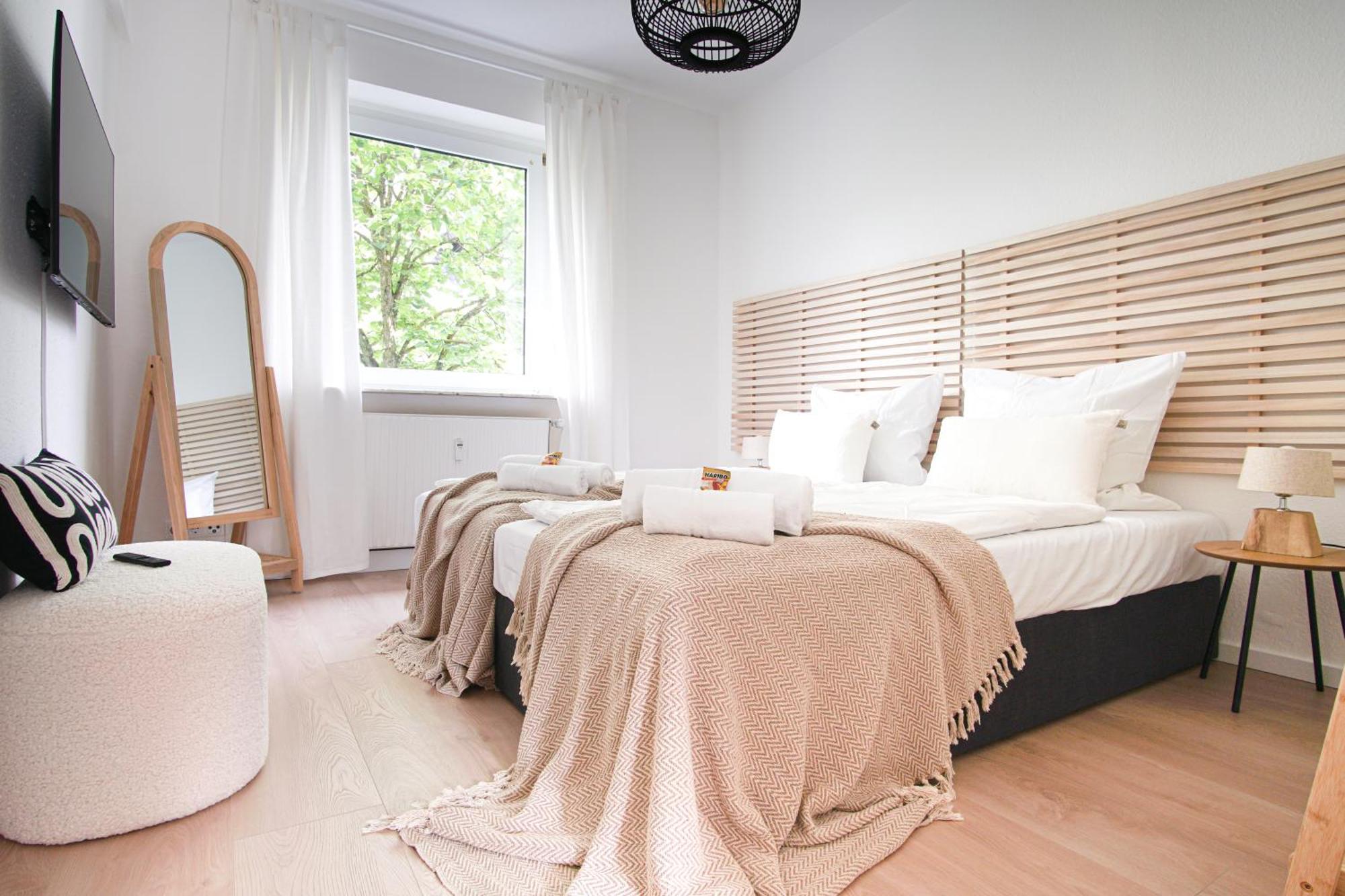 Homefy Balcony Apartment - Up To 4 People - Close To Fair - Free Parking Essen Eksteriør bilde